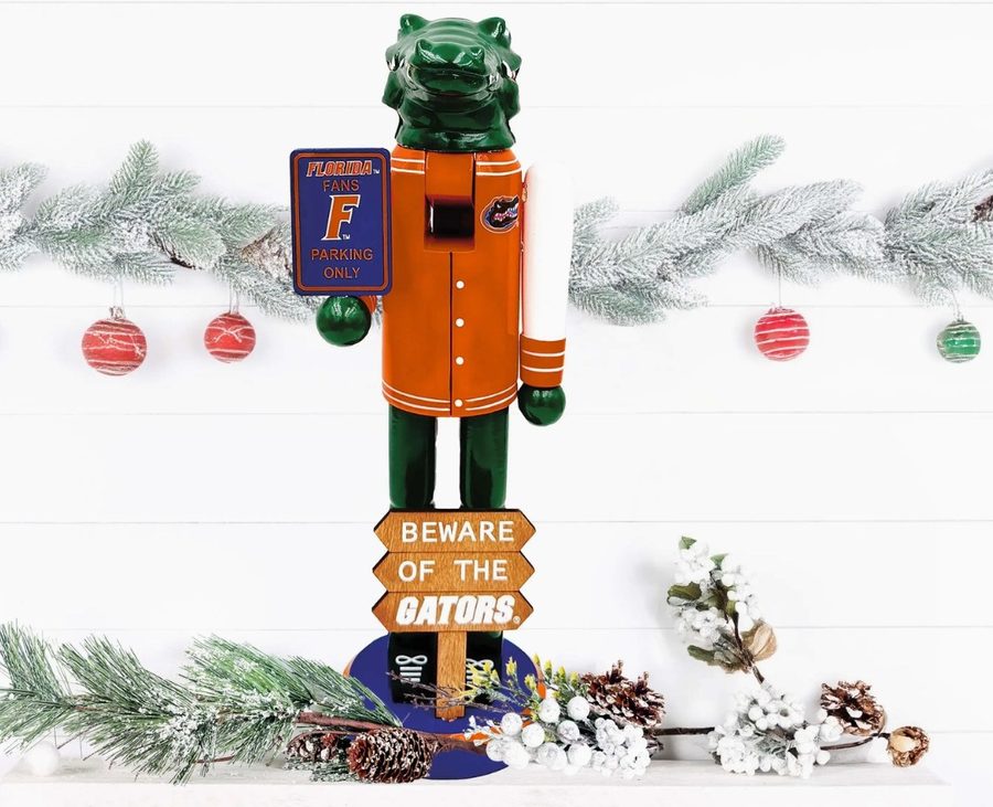 Florida Gators mascot nutcracker